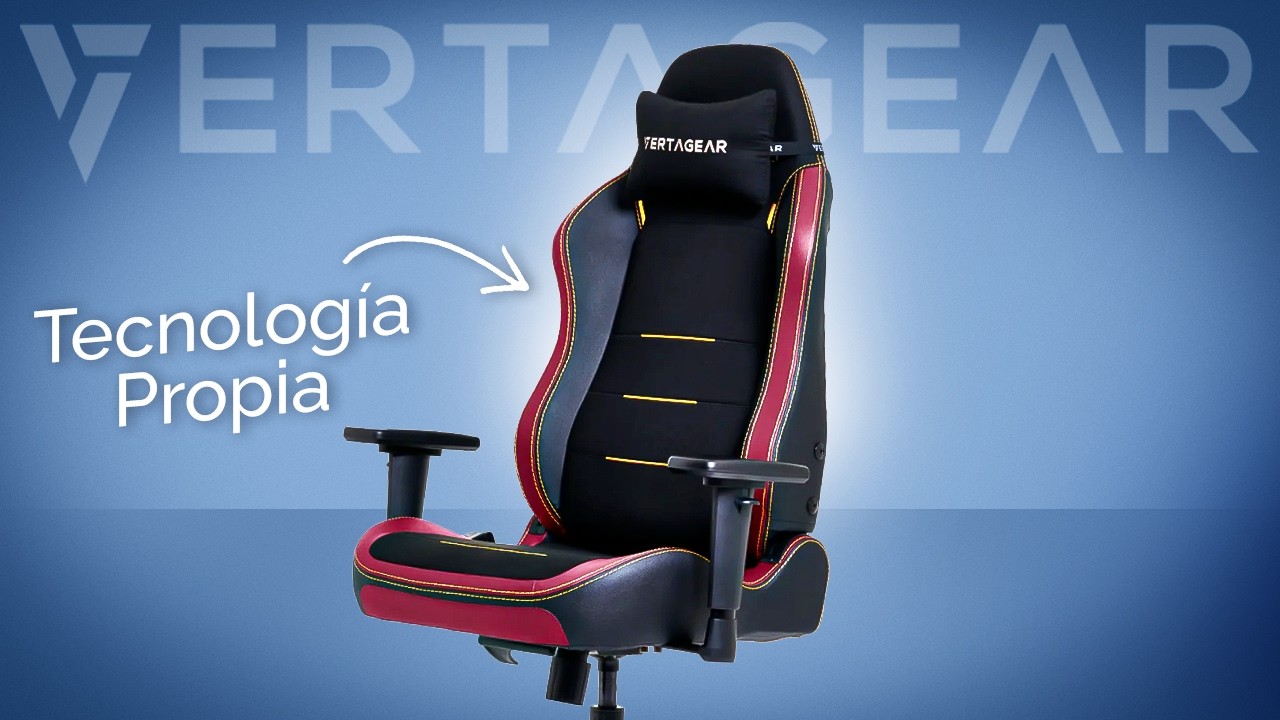 Vertagear SL3800 😱 la silla GAMING con TECNOLOGÍA propia ¿Marketing o revolución?