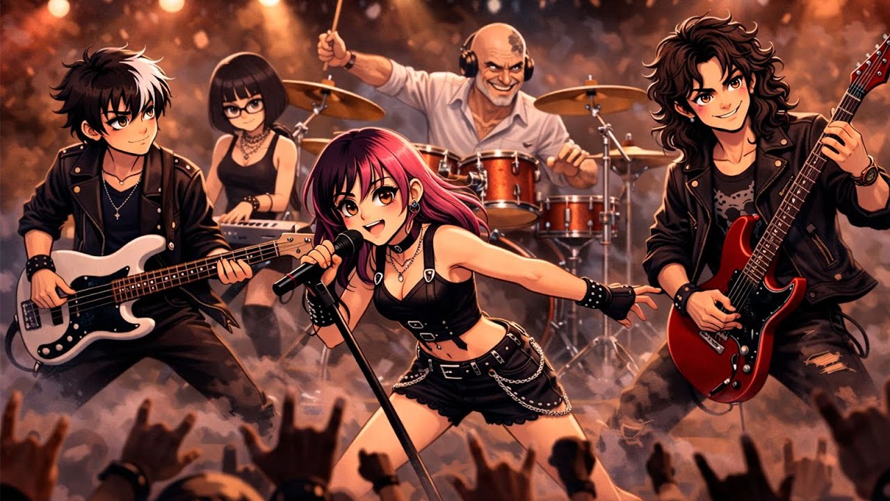 Música Rock Instrumental Energética, para Entrenar, Pintar y Crear
