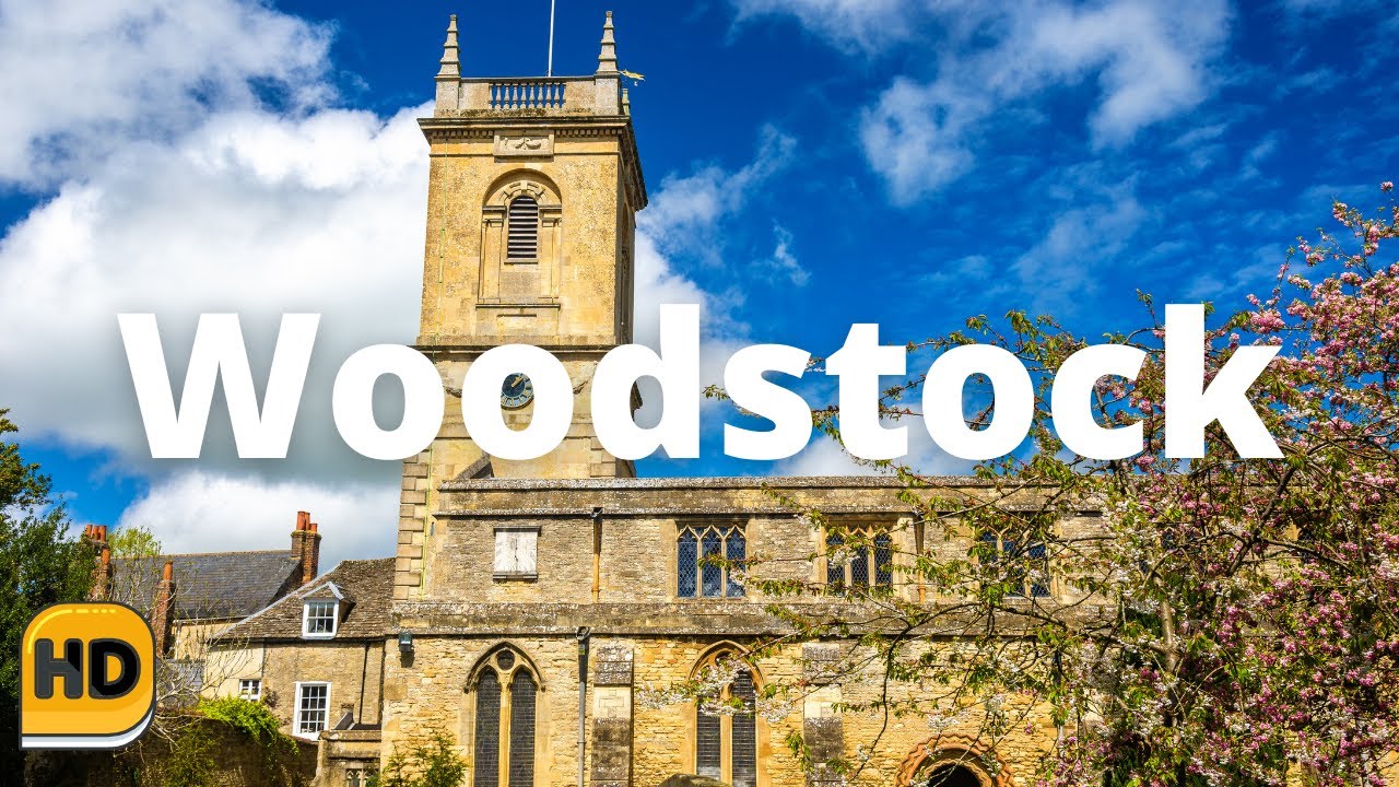 Woodstock, Oxfordshire, England - The Town Built Around A Palace.