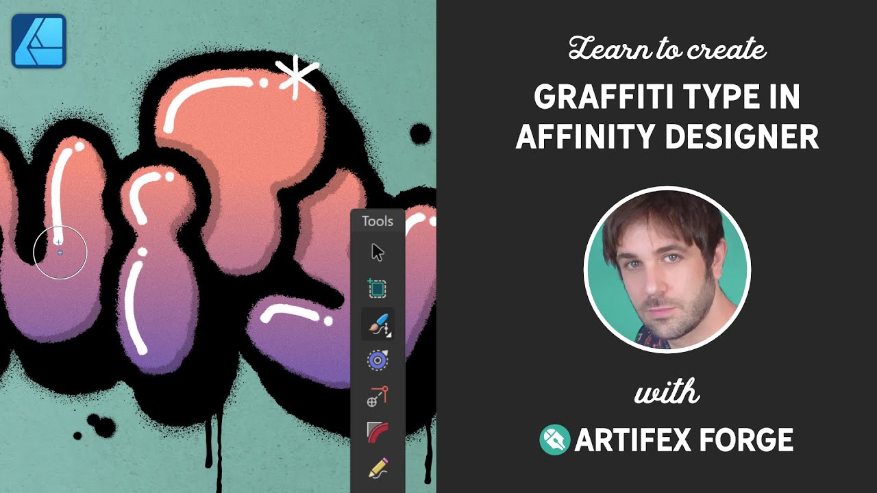 Create Graffiti Type in Affinity Designer