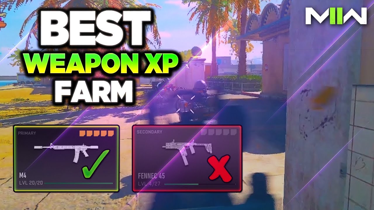 *MAX* LEVEL IN 30 MINUTES FASTEST WEAPON XP FARM Modern Warfare 2