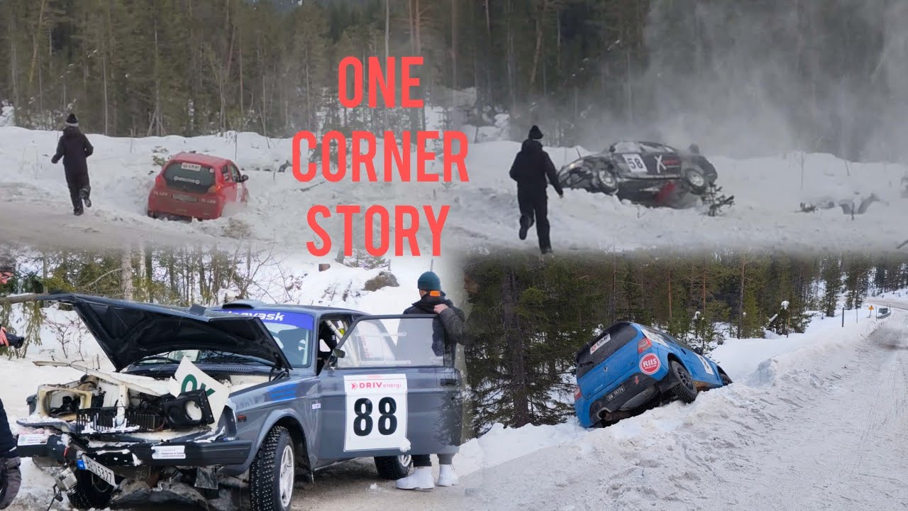 Norwegian Rally One Crash Corner Story - Numedalsrally 2026 Smadøl Syd