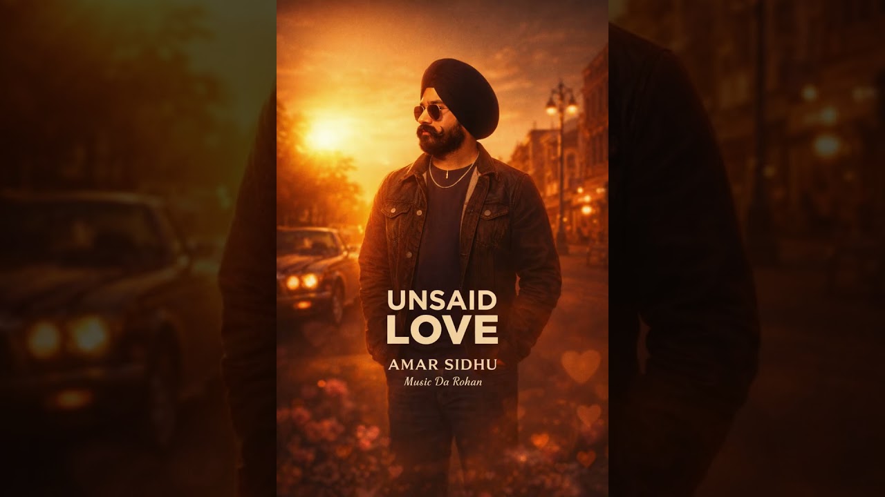 Unsaid Love By Amar Sidhu latest punjabi songs 2026