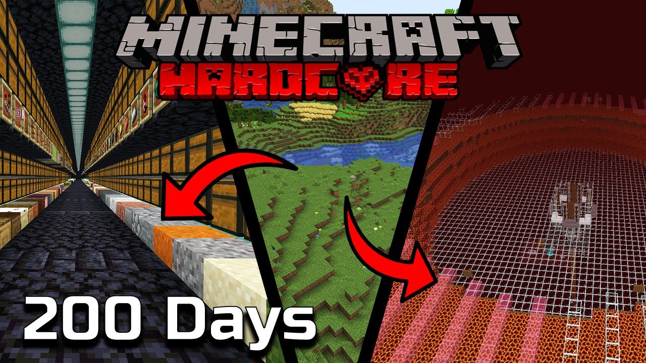 Spending 200 DAYS Building INSANE Upgrades To My Hardcore Base - Minecraft Hardcore
