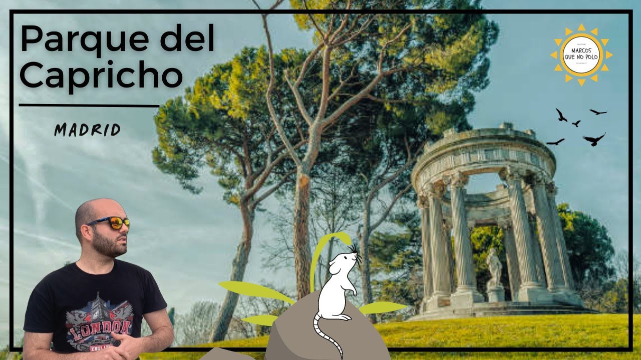 🔴 PARQUE DEL CAPRICHO (Madrid) Jardín Histórico y un parque precioso romantico e ideal para perderse