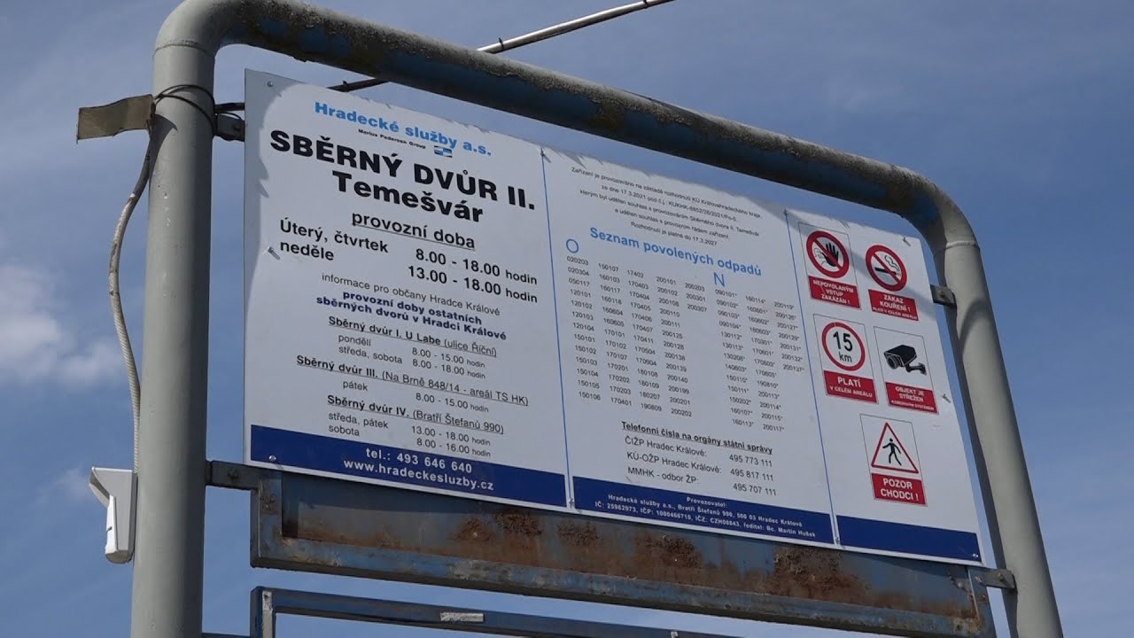 Stěhování sběrného dvora Kukleny