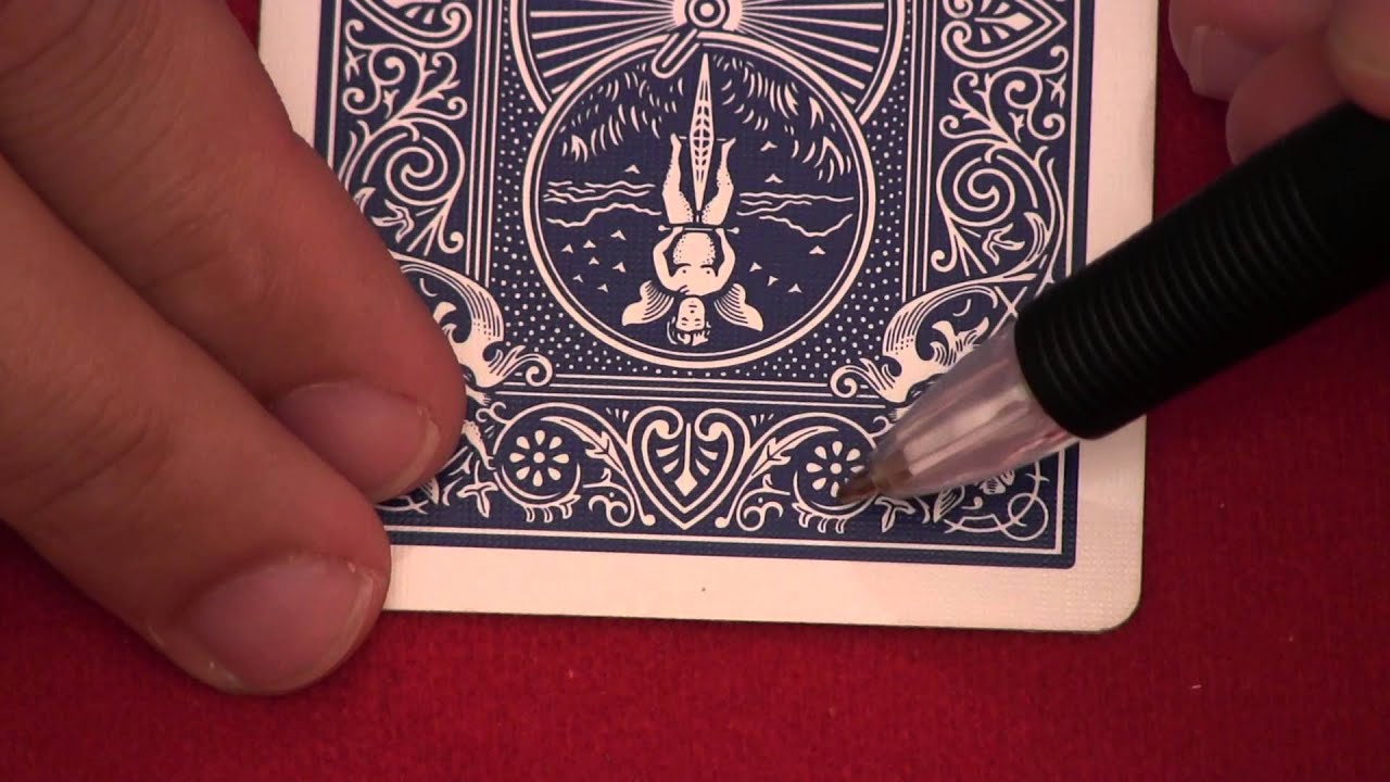 Truco de magia revelado - Baraja marcada