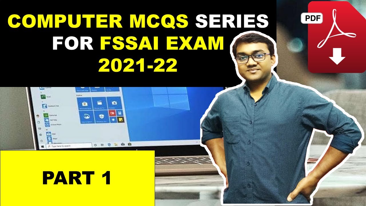 FSSAI Computer MCQs series | Part 1 || Nishant eAcademy