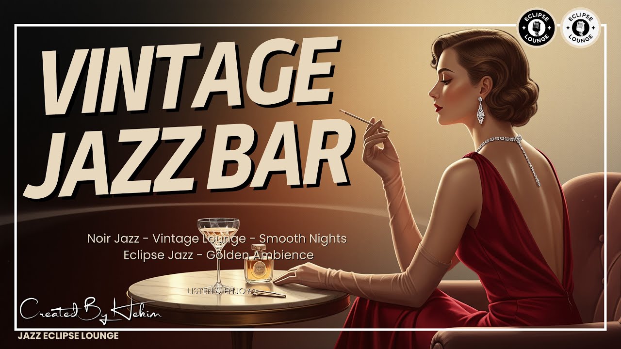 Smoky Velvet – Relaxing Jazz Bar Ambience for Work & Study