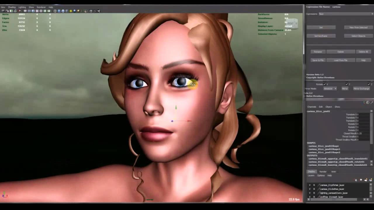 Maya Female Rig