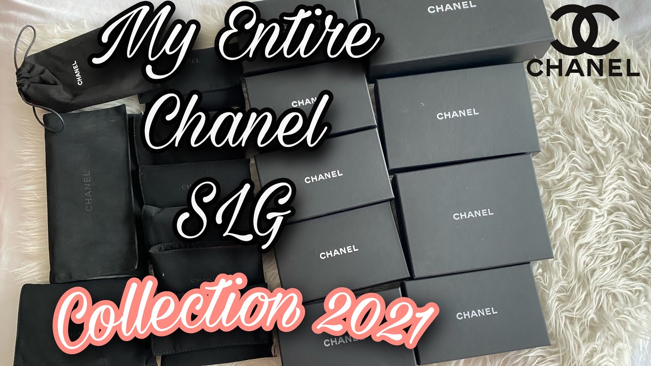 MY ENTIRE CHANEL SLG COLLECTION 2021 ( SMALL LEATHER GOODS )