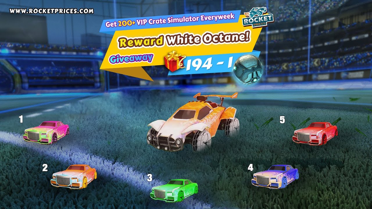 🔥Win 5 FREE Rocket League Painted Maestro Car Designs | RocketPrices.Com Giveaway 194-1