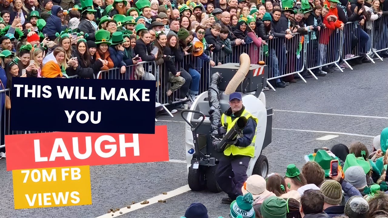 The Funniest Moments At The St. Patrick's Parade Dublin. You Won't Believe What Happened!