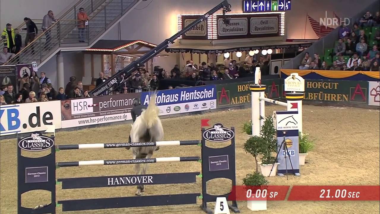 Angelica Augustsson - Livello - GP 1.60 CSI3* Hannover 2012