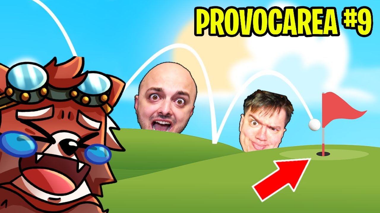 GOLF PE PROVOCARI DISTRUGE PRIETENII cu Klorna si Costin