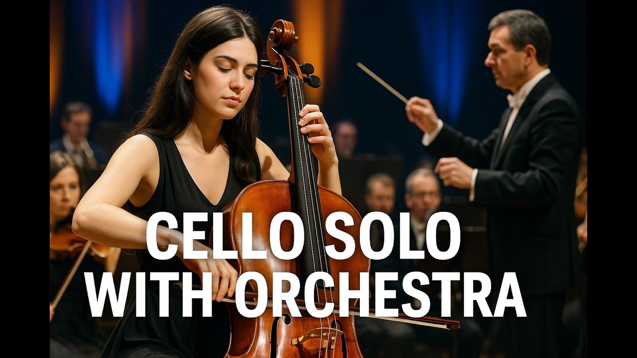 Emotional Cello Solo Rising Above the Orchestra #cello #music #asiamusic