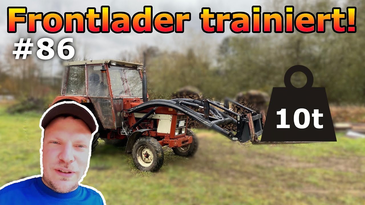 FarmVlog #86 Hubkraft am Frontlader erhöhen | Fabis Landlust