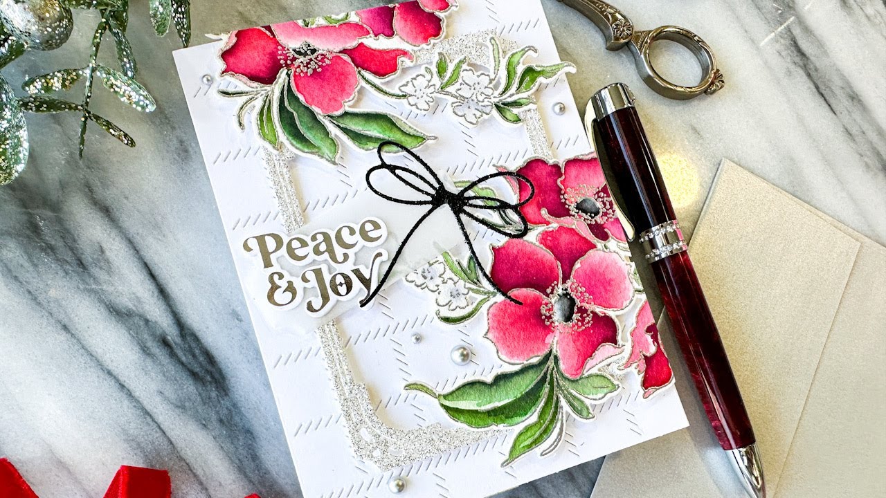 Unexpected Holiday Anemones with Pinkfresh Studio!