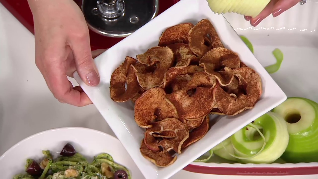 KitchenAid Spiralizer Attachment with Peel, Core & Slice on QVC