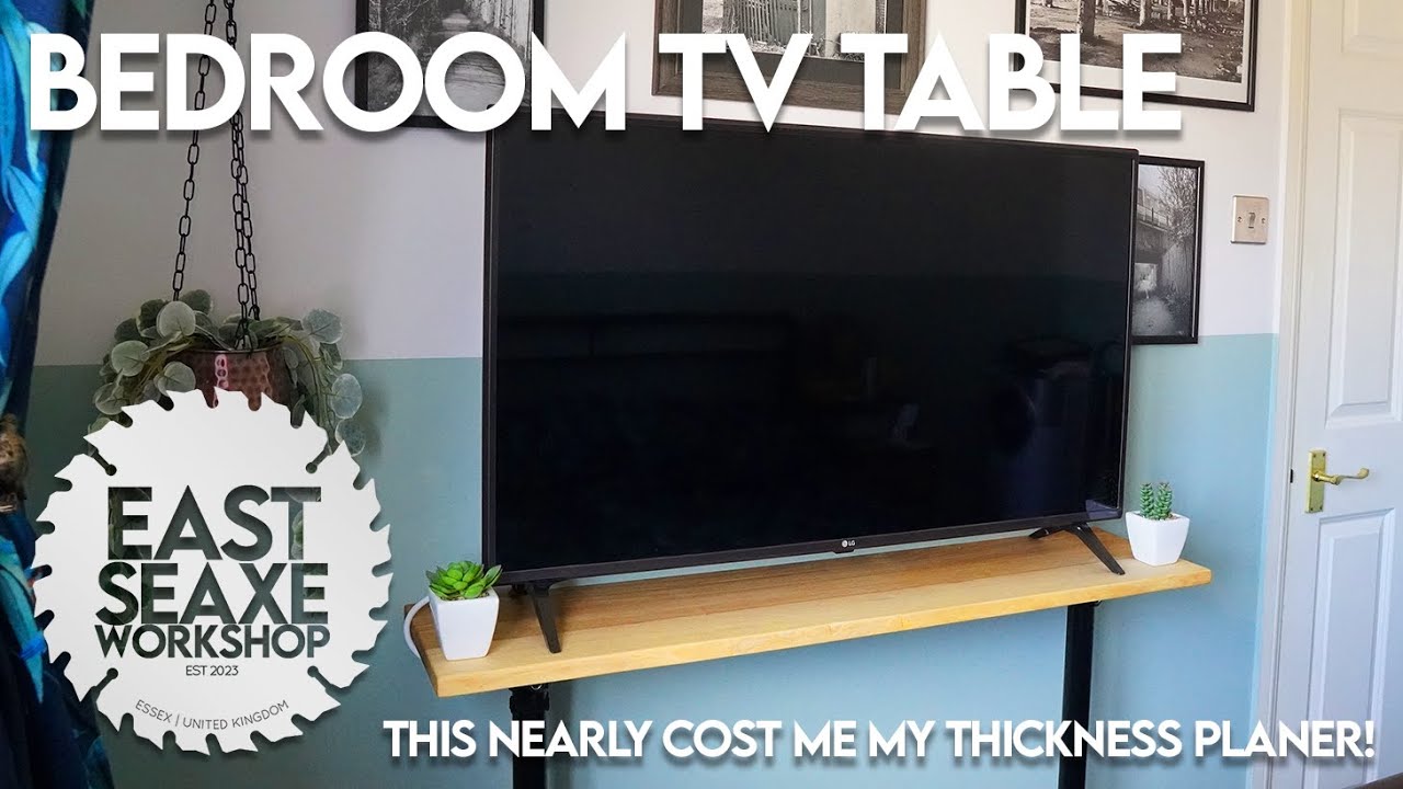 Building a Small TV Table: Woodworking Project | East Seaxe Workshop