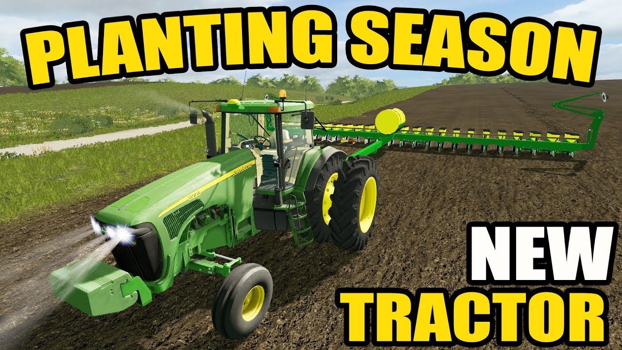 FARMING SIMULATOR 2017 | JOHN DEERE 8220 LOOKIN' GOOD ON THE PLANTER | SPRING PLANTING | EP #38