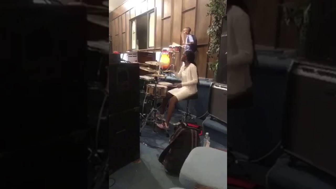 This Young Lady Kristian Parker Is Smacking On Drums 🥁 🔥