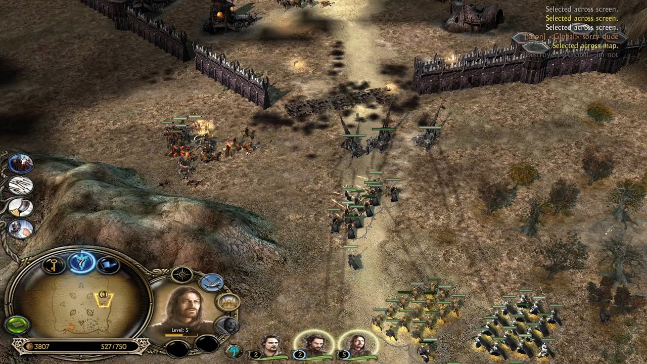 LOTR BFME II 1.06 Live Commentary #41: 8 Player FFA on Tournament Hills