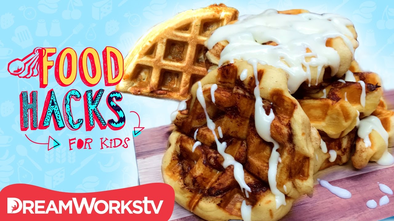3 Waffle Hacks You HAVE To Try! | FOOD HACKS FOR KIDS | Cook 