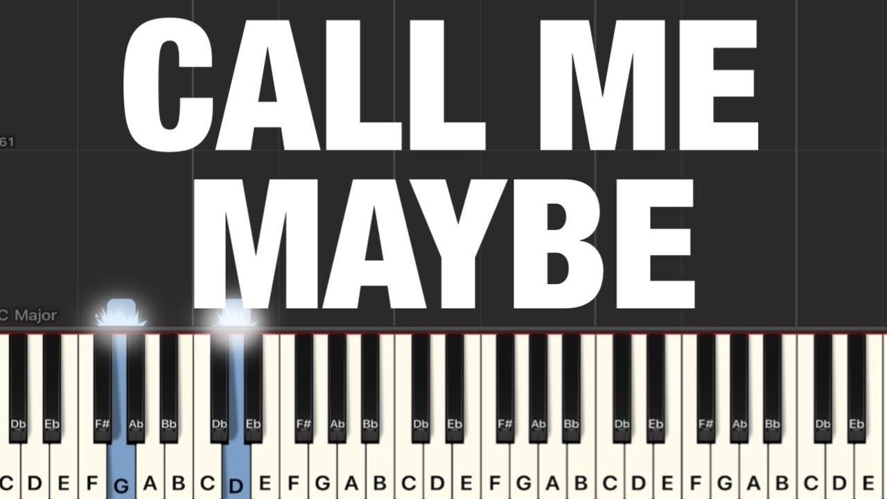 Carly Rae Jepsen - Call Me Maybe Piano Tutorial | Medium