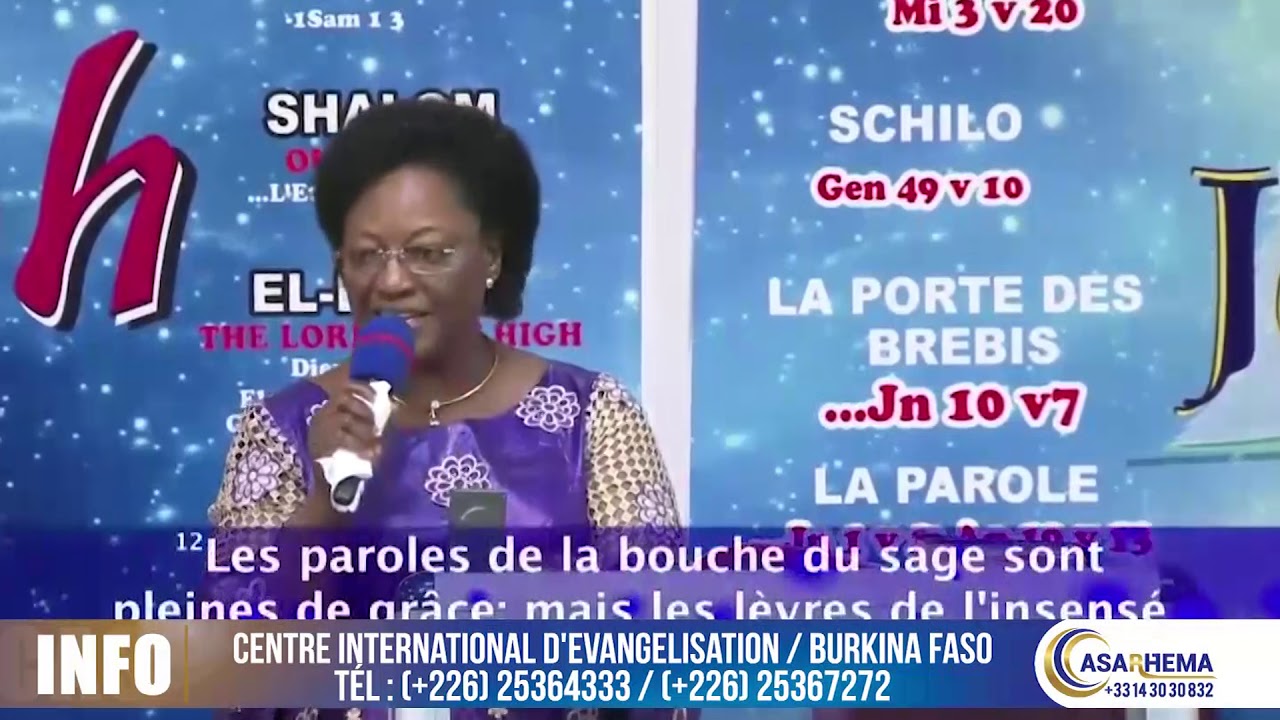 LA PUISSANCE DE LA PAROLE I PAST. HORTENSE KARAMBIRI ~ CASARHEMA