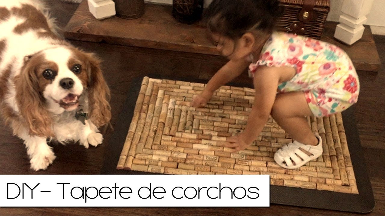 DIY - TAPETE DE CORCHOS | ELYSSA'S CUBBY