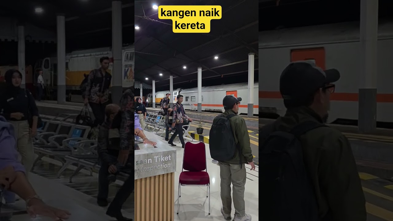 kangen naik kereta