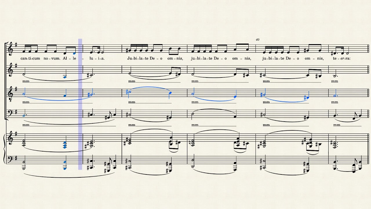 04 Cantate Domino-TENOR by Karl Jenkins