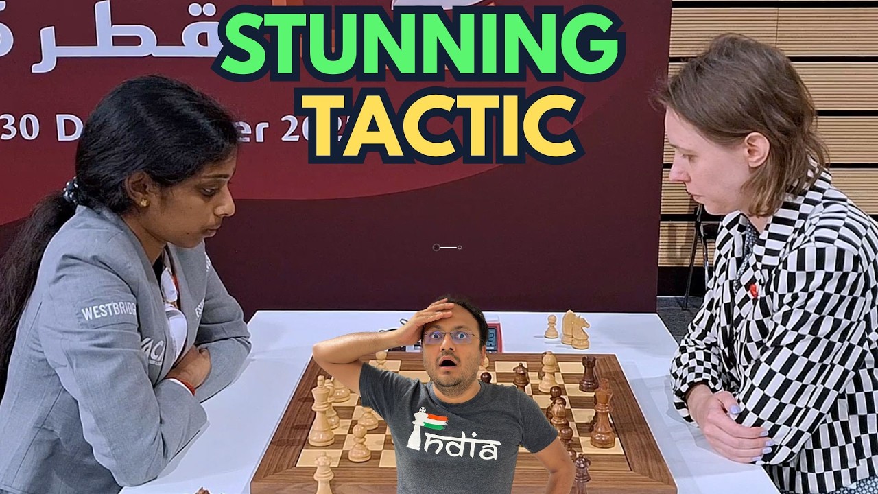 R. Vaishali vs former Women's World Champion Mariya Muzychuk