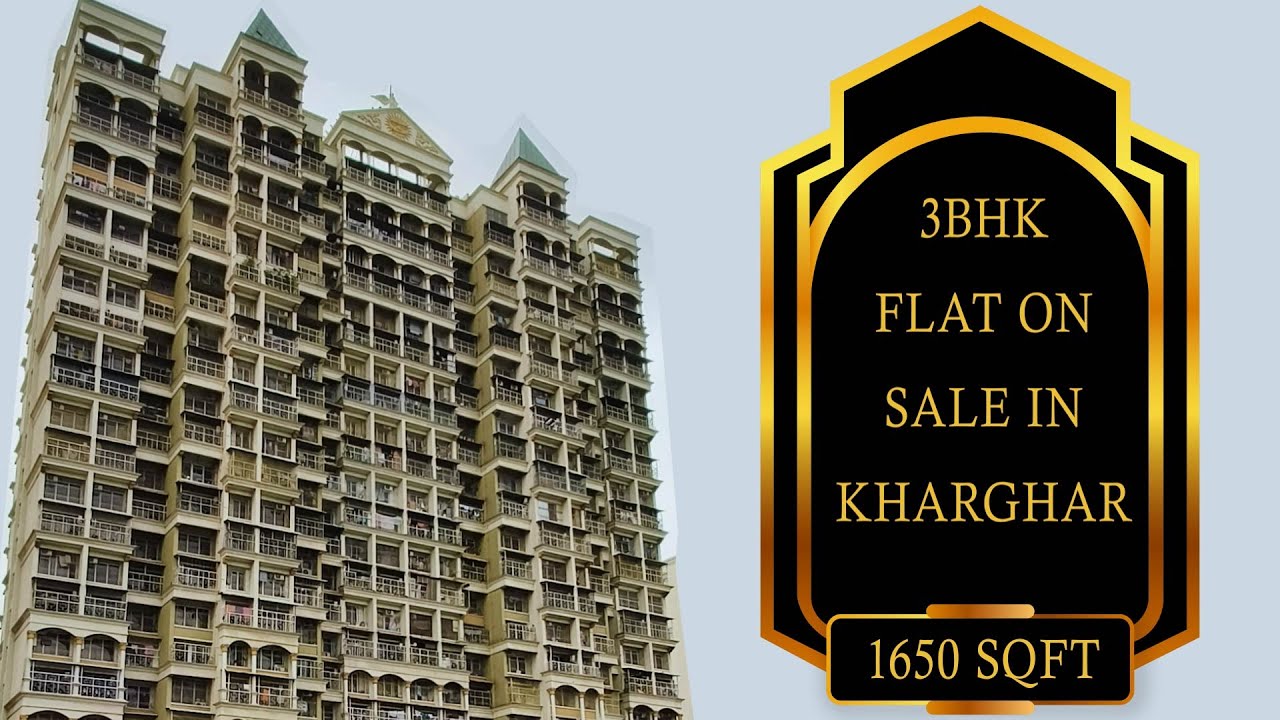 Spacious 3 BHK Flat For Sale In Sector-27 | #kharghar  ☎ 9702341128.