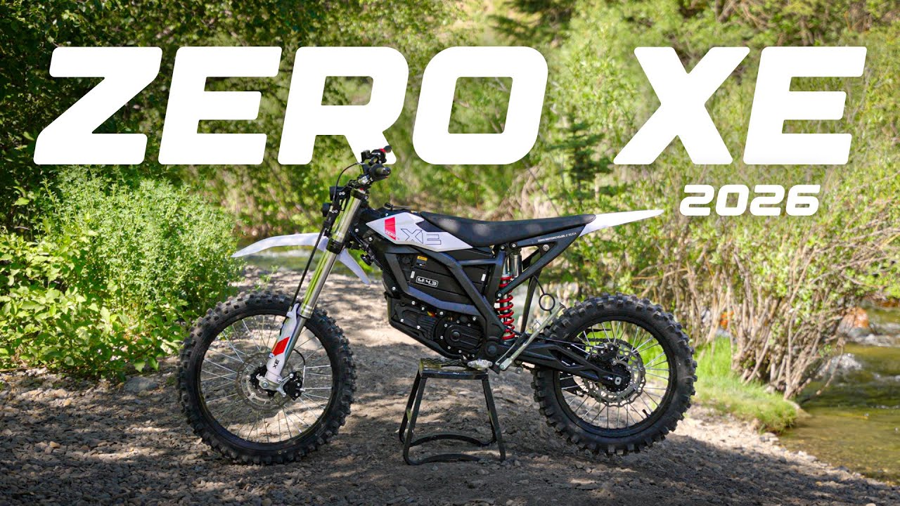 Testing the new 2026 Zero XE Electric Dirt Bike!