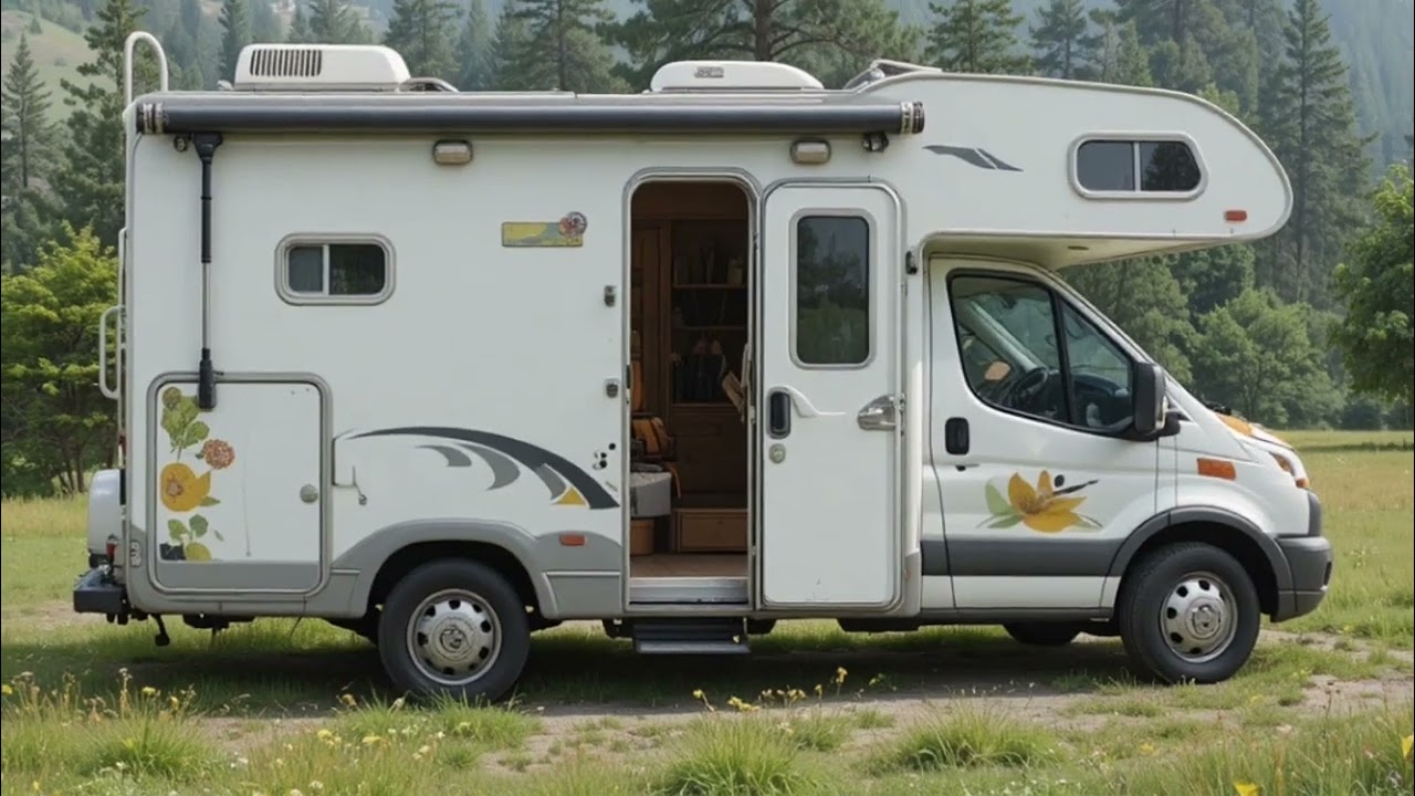 A Toyota Double Decker camper future truck 4x4 motorhome andvector The powerful 2026 