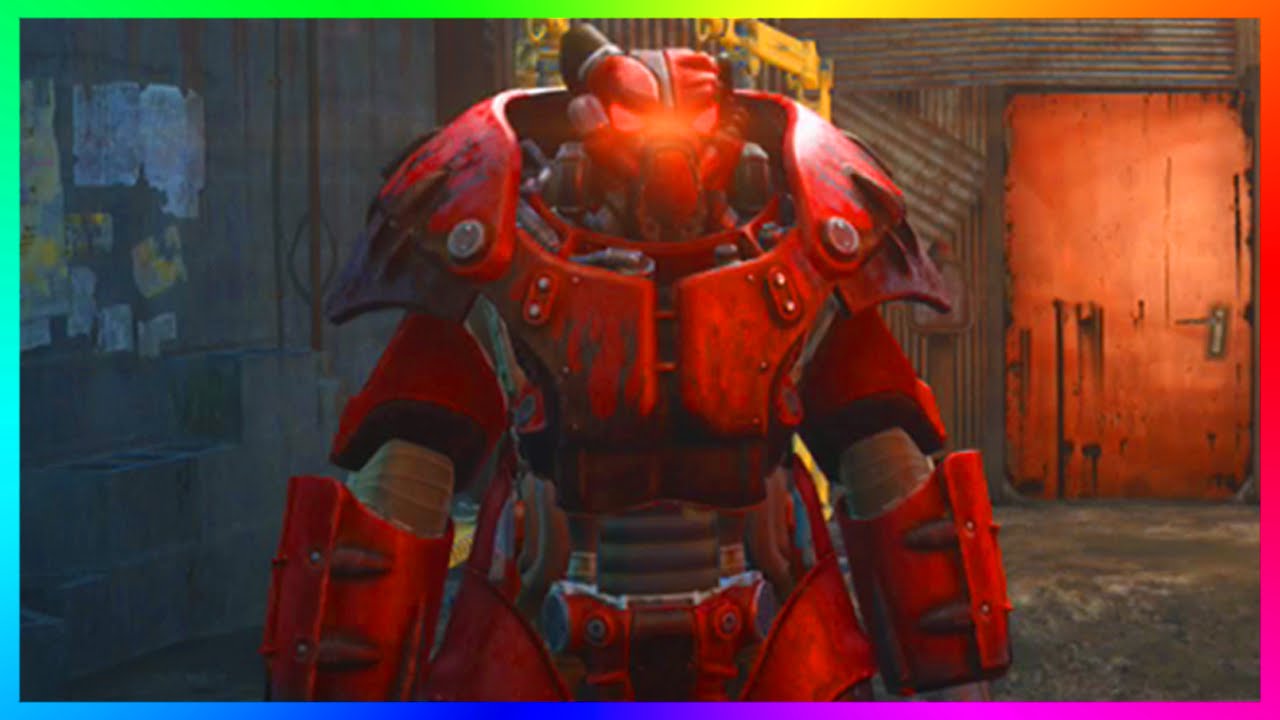 Fallout 4 BEST & RAREST Suit Of Power Armor! - Full 