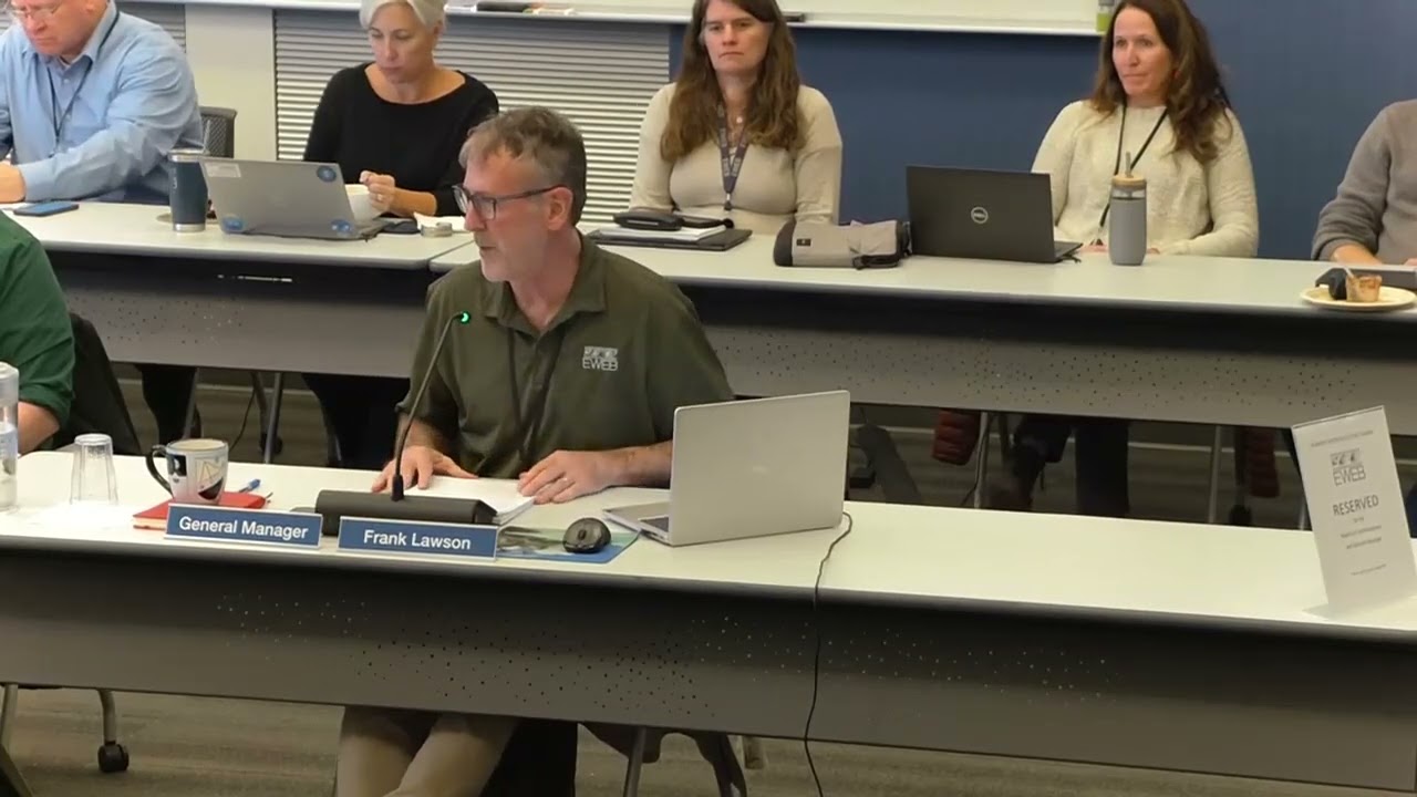 EWEB Board of Commissioners Meeting: December 2, 2025
