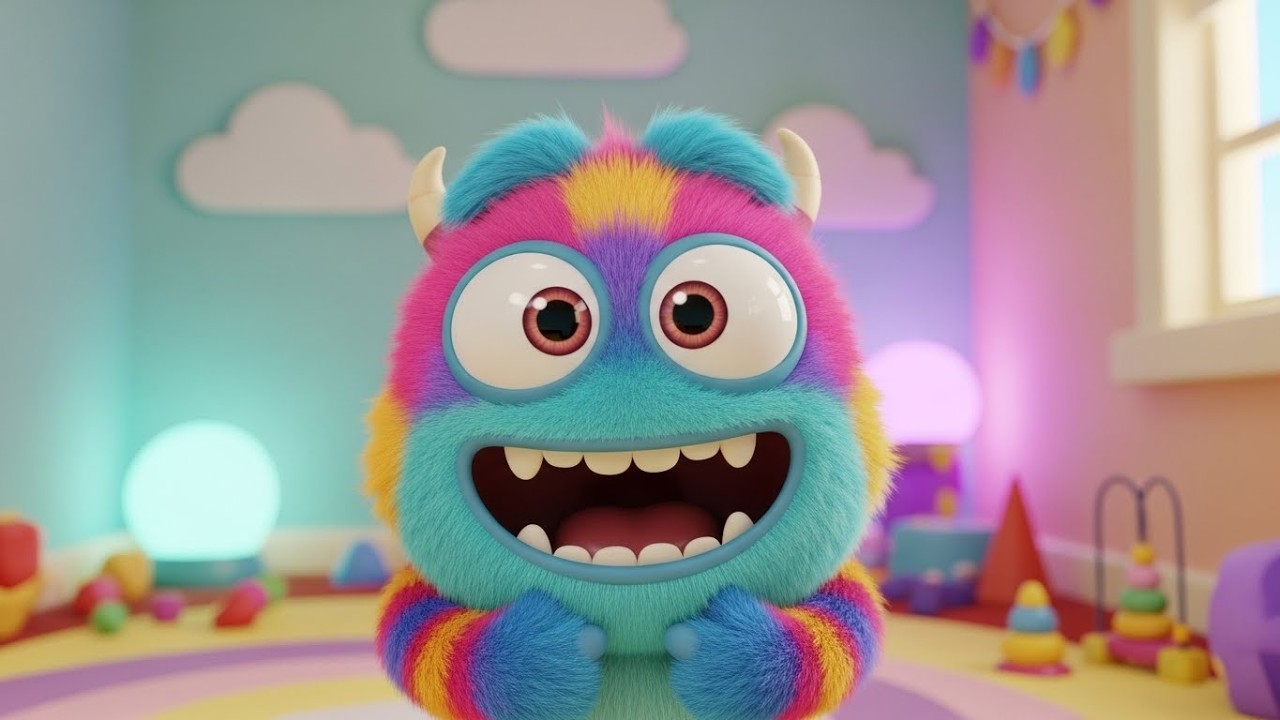 Глупый монстр щекочет всех 👾😂🤗 | Мультфильм для детей и весёлые приключения