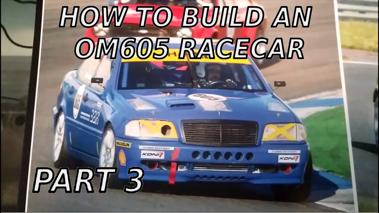 How to build a Mercedes W202 OM605 Racecar (Part 3) | Suspension + camber & toe adjustment