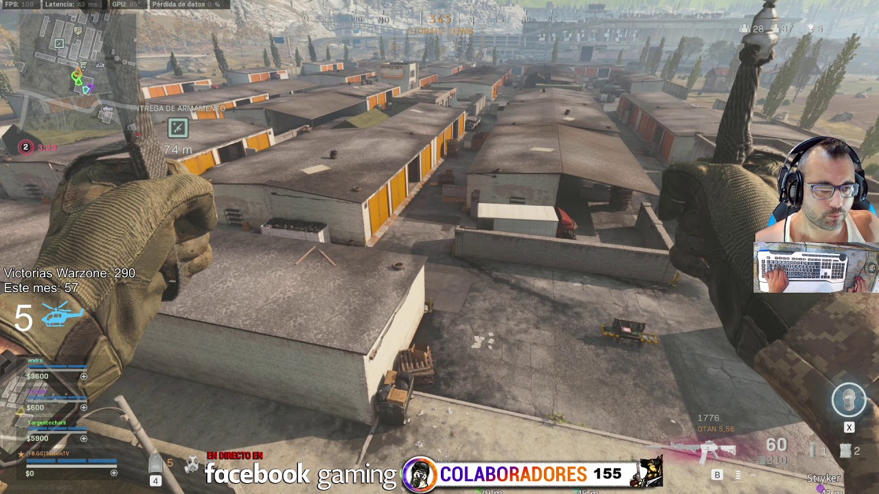 Warzone Nuestra 2ª Mejor partida en Cuartetos 44 Kills