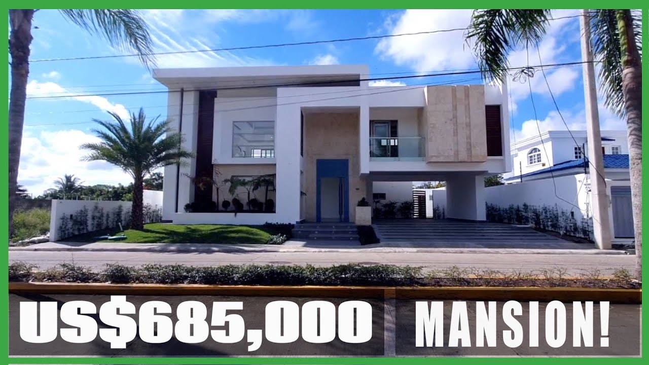 MANSION EN SANTIAGO VIVE COMO UN PELOTERO GL POR 685,000 DÓLARES CASAFRESCARD WHATSAPP 8097576666