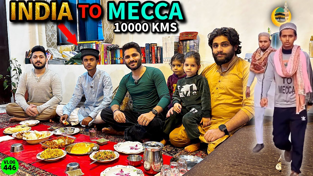 Walking From India To Mecca - A Spiritual Journey Of A Boy From Small Town 🇮🇳 Mohammed Chishty Vlogs