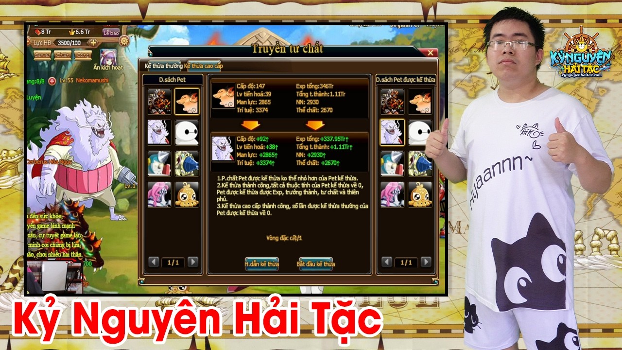 Kỷ Nguyên Hải Tặc S272 #7 Pet chính Nekomamushi | Nguyen Viet Xuan