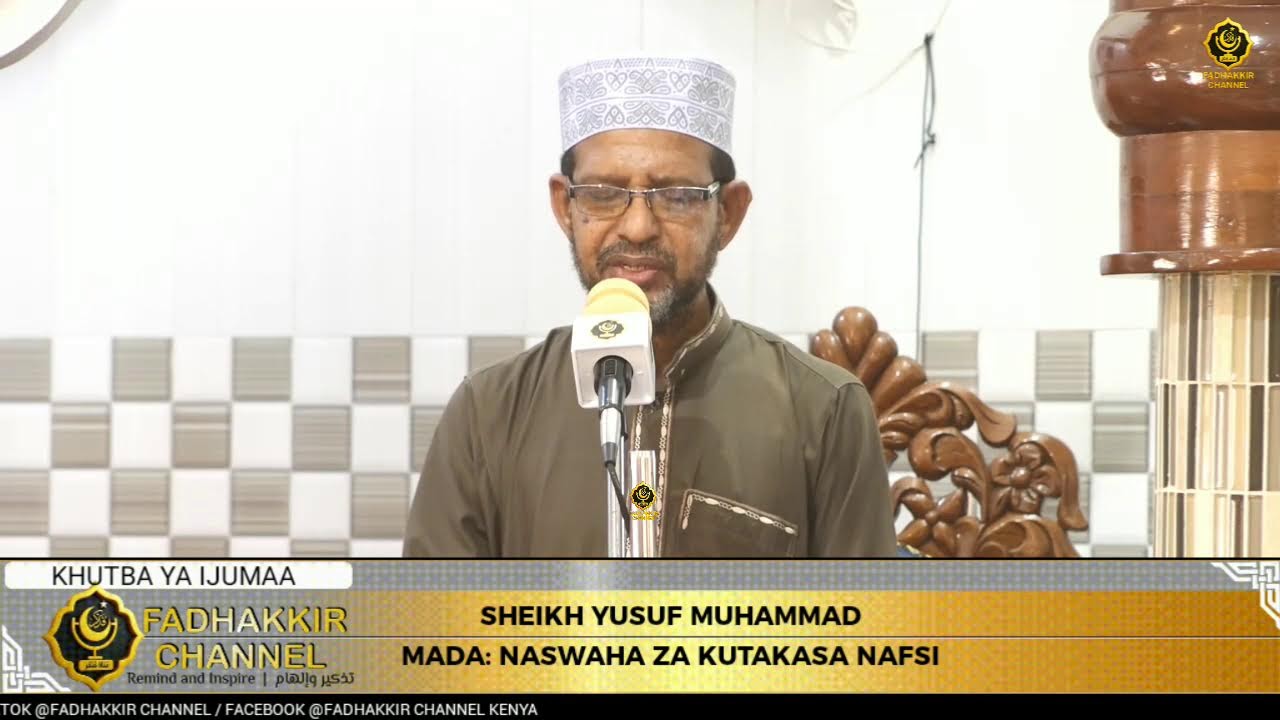 LIVE KHUTBA YA IJUMAA MASJID AISHA MALINDI