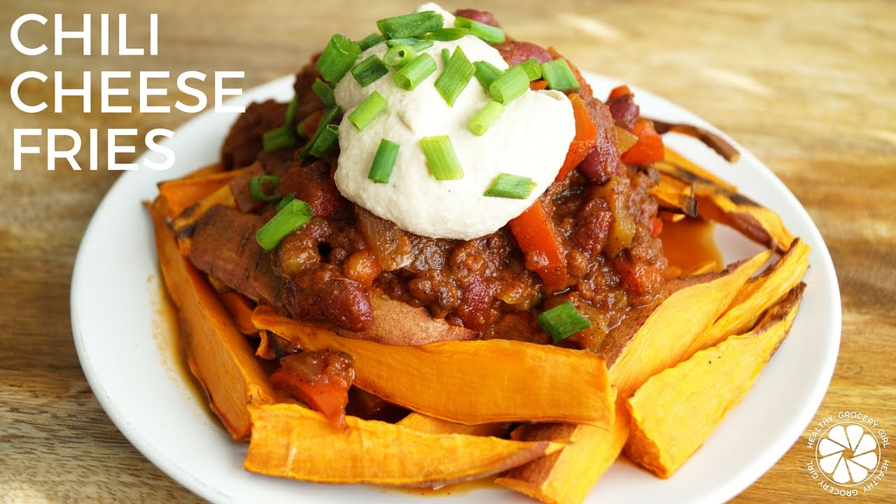 EP. 1: Chili Cheese Fries | Easy Healthy Recipe | Food With My Dude™ | Healthy Grocery Girl