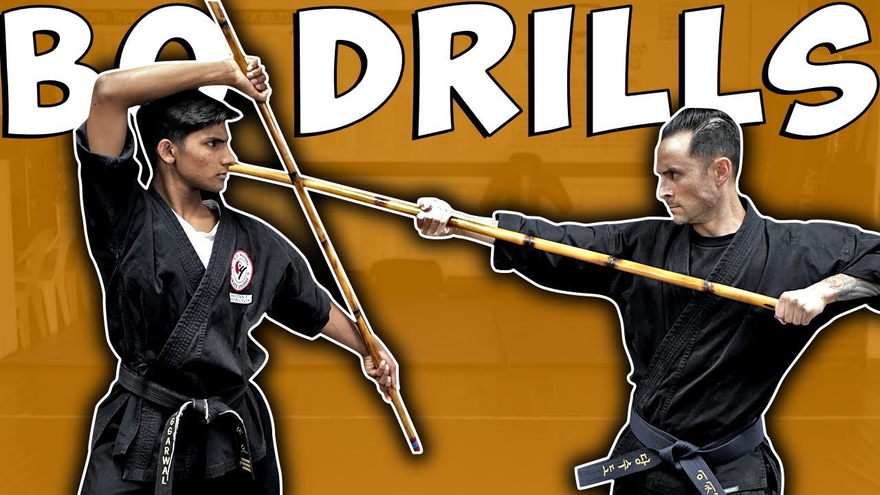 EASY to learn Bo Staff Drills