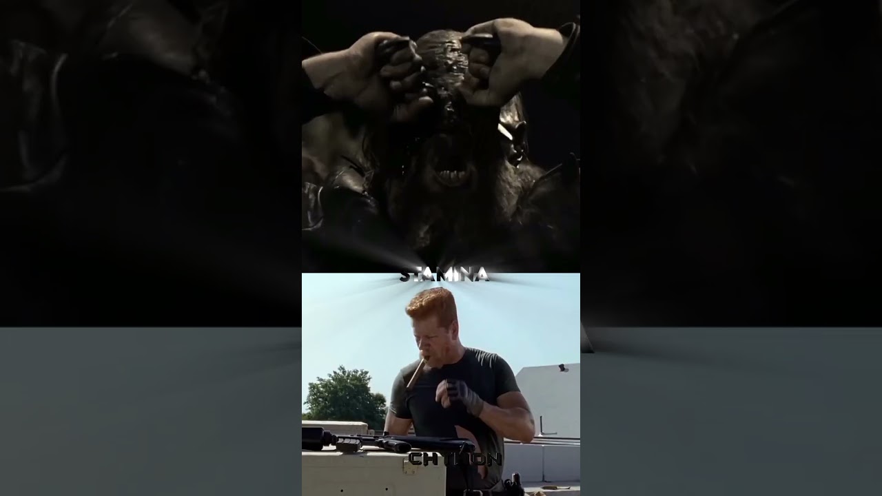 BETA vs ABRAHAM #thewalkingdead #abraham #beta #shorts
