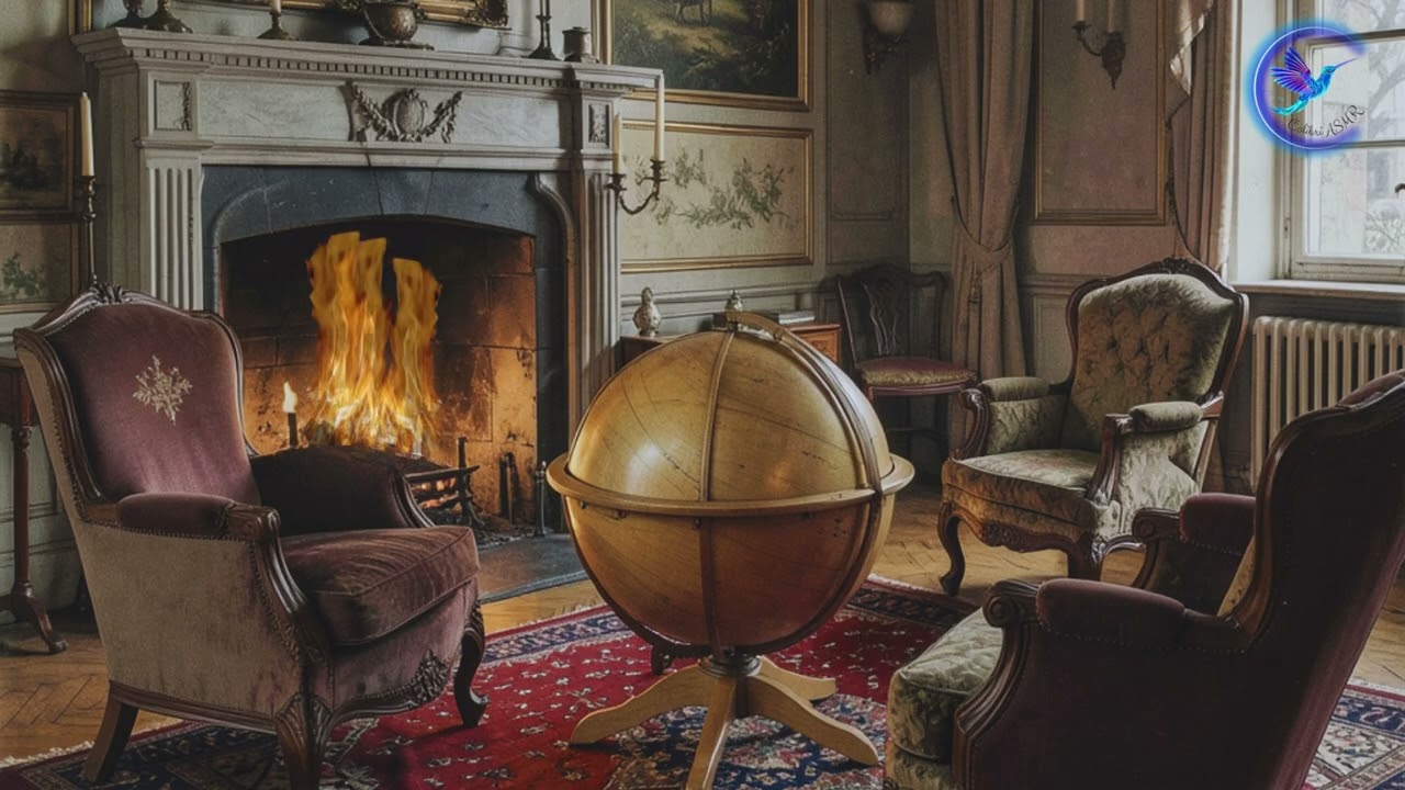 Colibri ASMR- Lecture chuchotée au coin du feu - Le tour du Monde en 80 jours- Chapitre 1 & 2 🌍